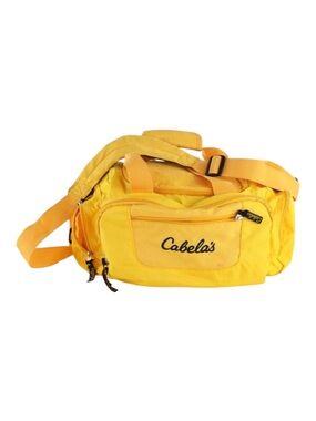 CABBALAS CATCH-ALL FISHER-MANS DREAM YELLOW All-GEAR BAG EUC